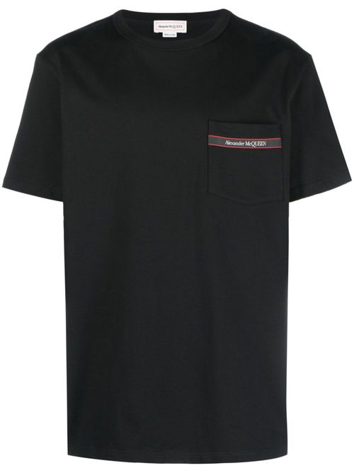 Pocket cotton T-Shirt - Black