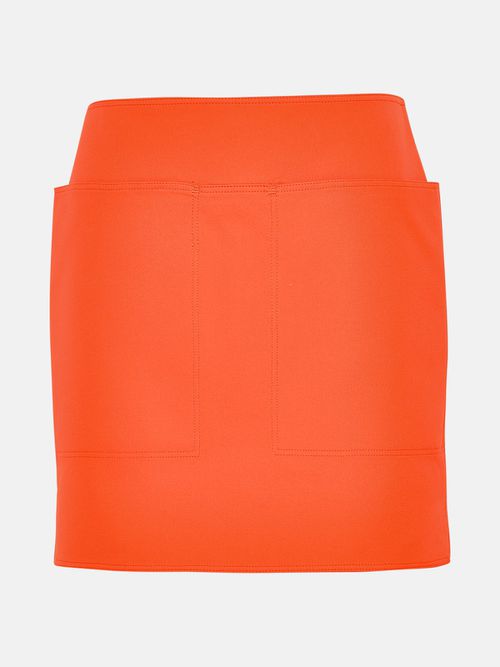 Orange Cotton Bevanda Skirt