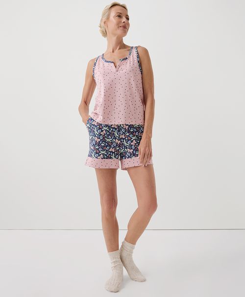 Women's Soft Flutters Staycation Sleep Short