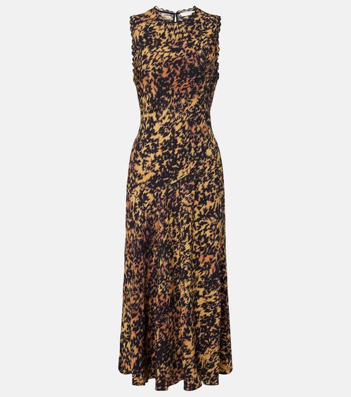 Clea printed midi dress