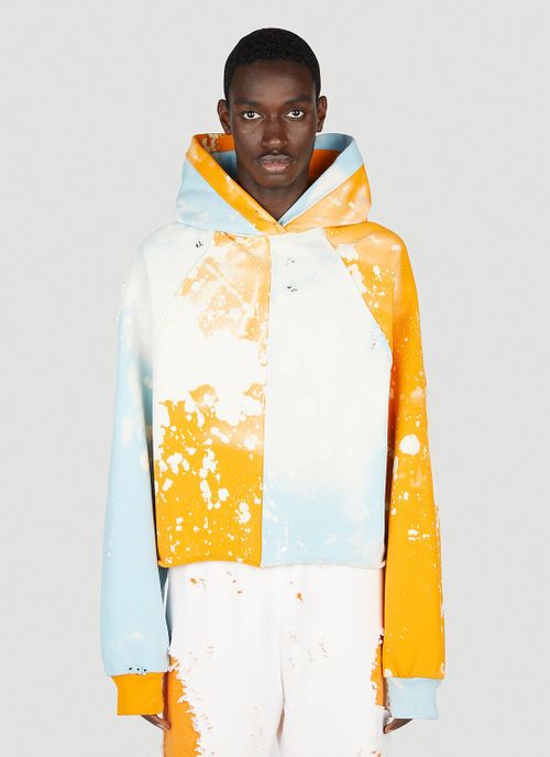 Bi Colour Hooded Sweatshirt