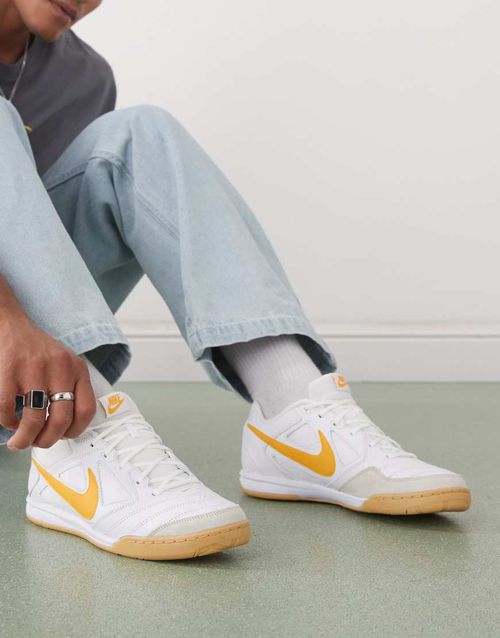 Gato sneakers in white and gold