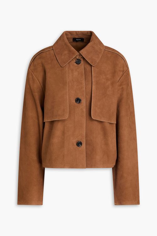Reece suede jacket - Brown - L