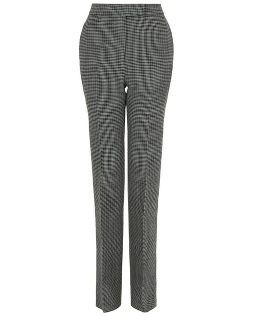 Wool Houndstooth Trouser