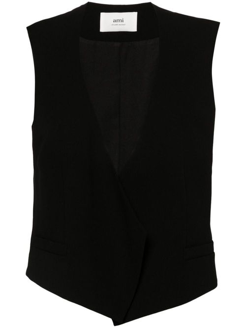 Wool Sleeveless Jacket