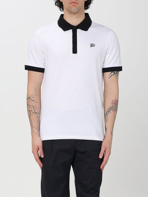 Polo Shirt KARL LAGERFELD Men color White