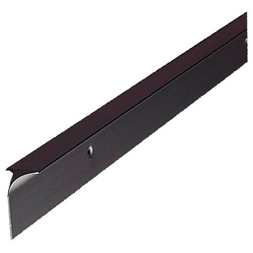 Worktop Joining Strip Corner Joint, Black x 630mm with Radiu
