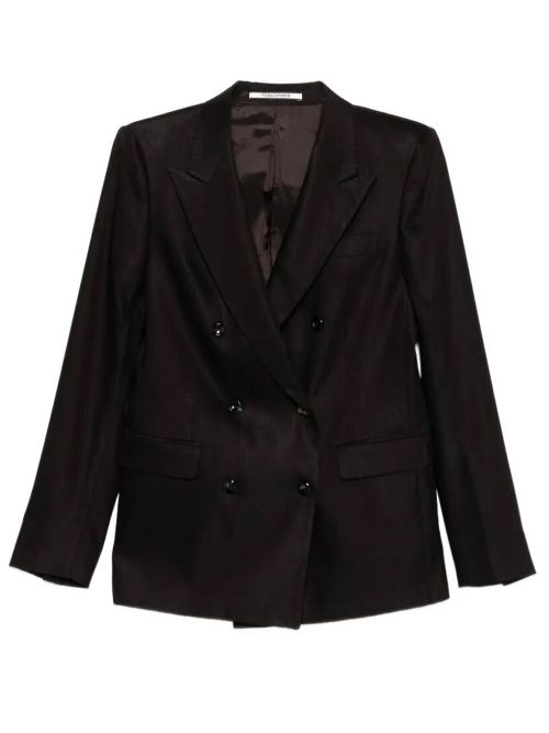 Double-Breasted Paris Jacket In Linen Blend