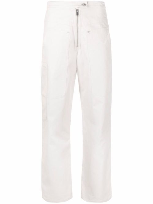 Belden cropped jeans - Neutrals