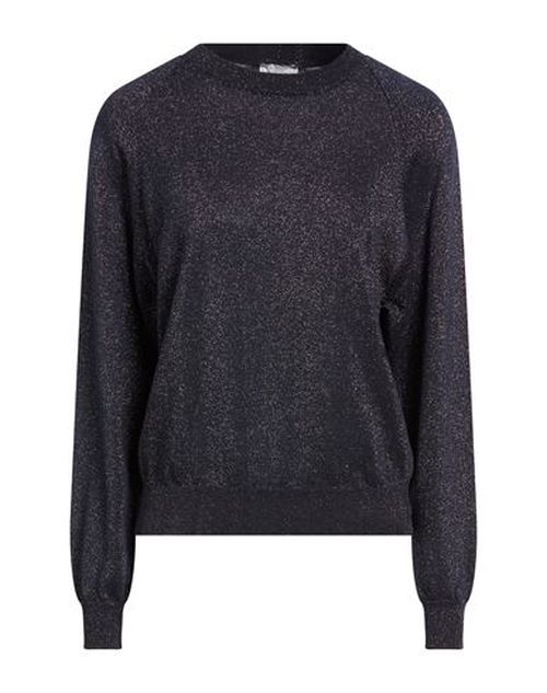 Woman Sweater Midnight blue Size 6 Cotton, Viscose, Metallic fiber, Polyester