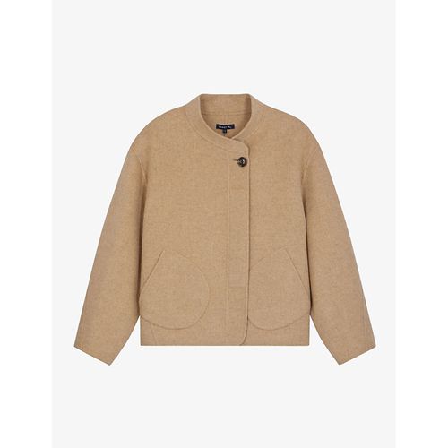 Womens Nudes Windsor Relaxed-fit Wool-blend Coat