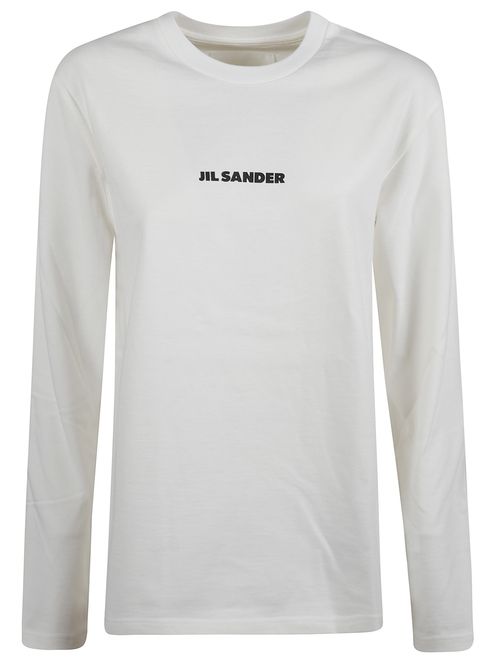 Logo Printed Long-Sleeved T-Shirt