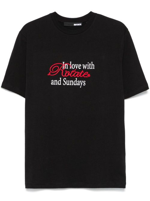 Lightweight-jersey T-shirt - Black
