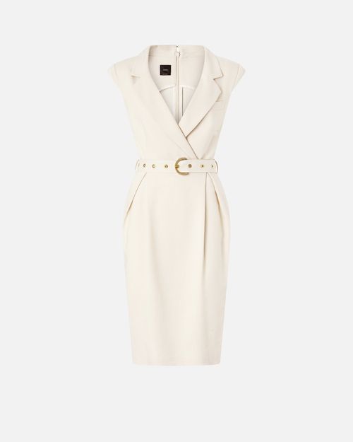 Midi wrap dress with belt - 40
