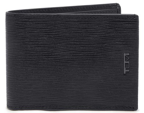 Nassau Double Billfold in Black Embossed