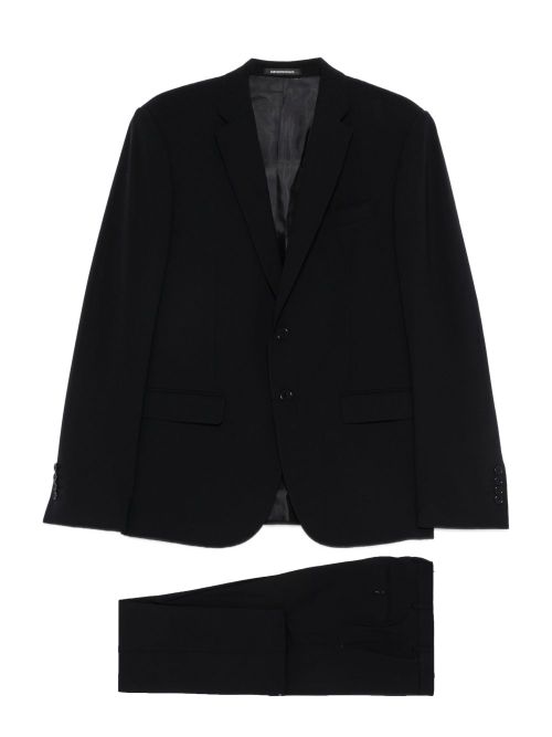 Wool Suit — Black