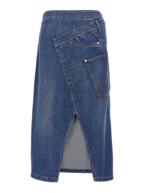 J. W. Anderson Twisted Midi Skirt