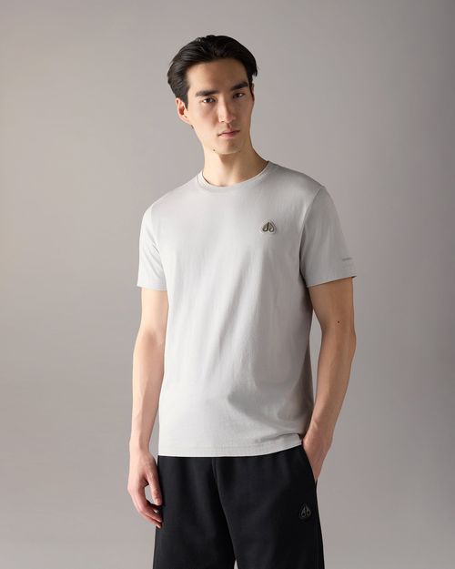Moose Knuckles - Men's Crescent T-shirt - Color: Stone