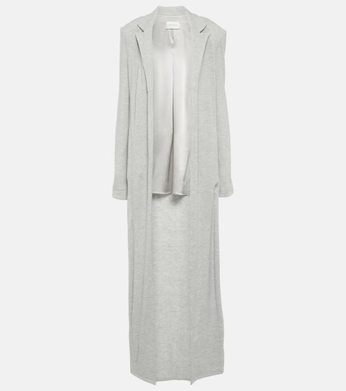 Alpaca-blend overcoat