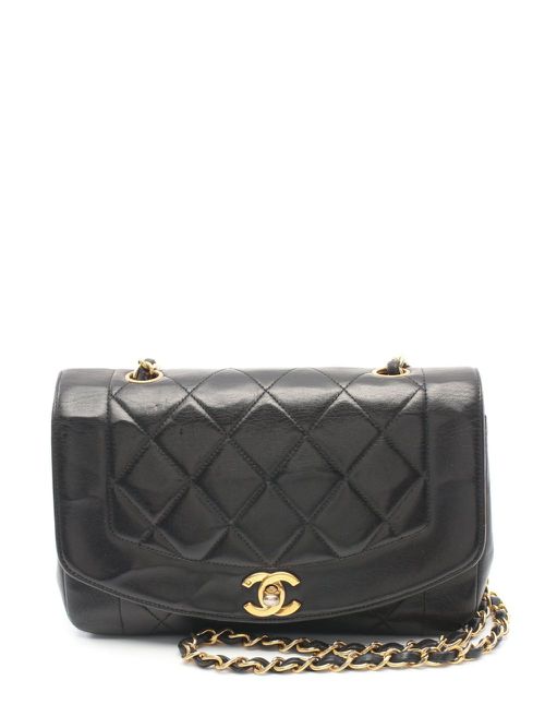 1994-1996 Diana shoulder bag - Black