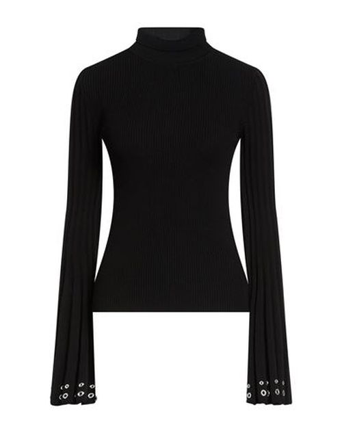 Woman Turtleneck Black Size 4 Virgin Wool