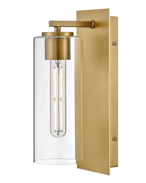 Lacquered Brass LED Wall Sconce from the Lane Collection