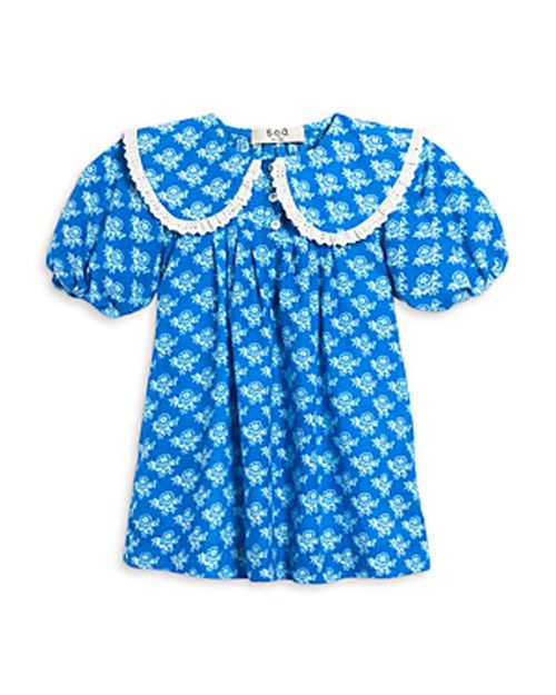 Girls' Annika Puff Sleeve Cotton Dress - Little Kid, Big Kid