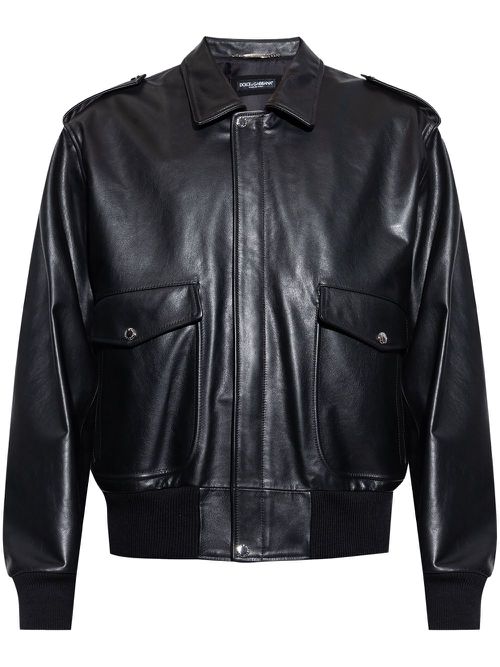 Leather jacket - Black