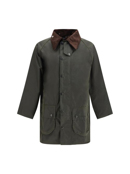 Waxed Cotton Coat — Green