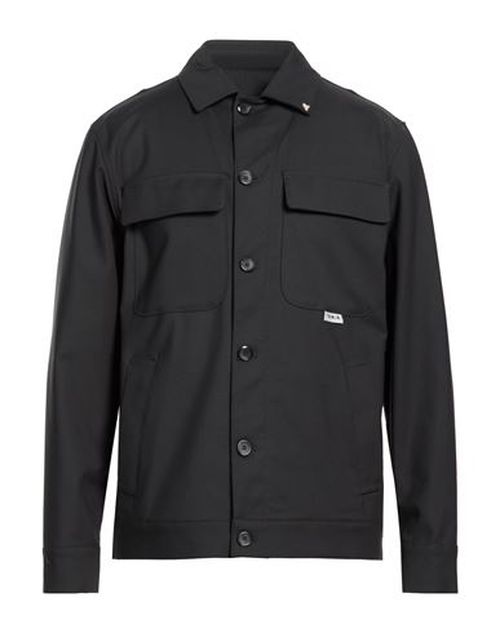 Man Jacket Charcoal Size L Cotton, Polyamide, Elastane