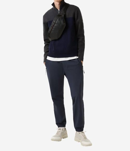 Andrian 2 Sweater In Grey/ Blue