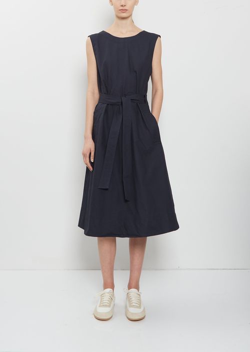 HL By argaret Howell Cross Back Cotton Apron Dress Ink
