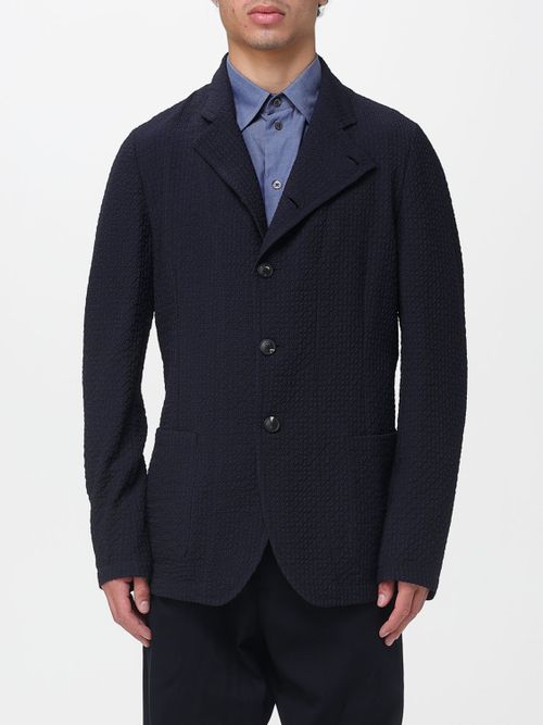 Jacket Men color Blue