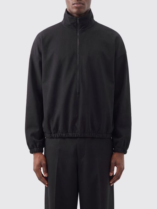 Sweatshirt Men color Black