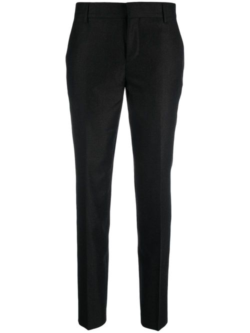 Tapered wool trousers - Grey