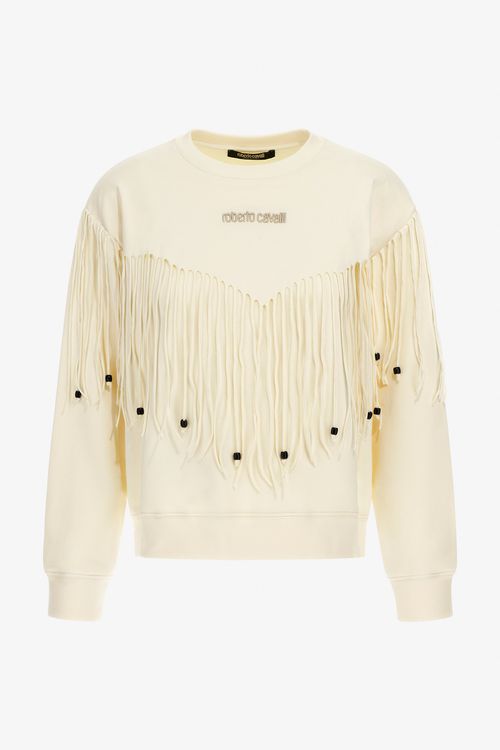 Sweatshirt With Fringe
