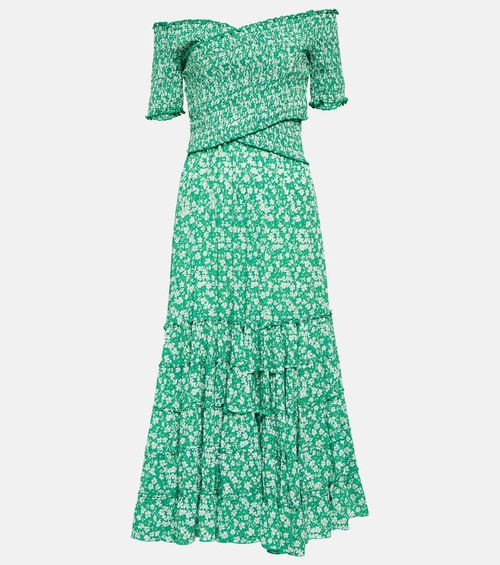 Poupette St Barth Soledad floral midi dress