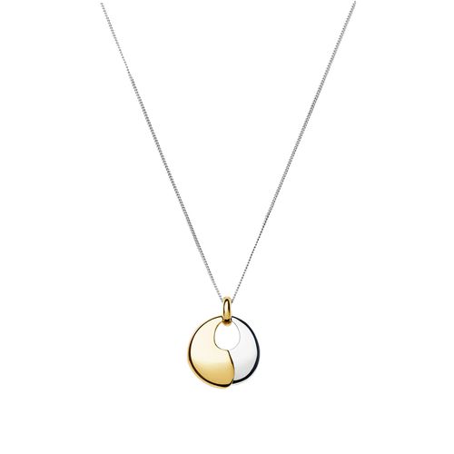 Missoma Women's Sculptural Pebble Pendant Necklace in Mixed 