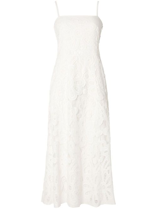 Guinevere midi dress - White