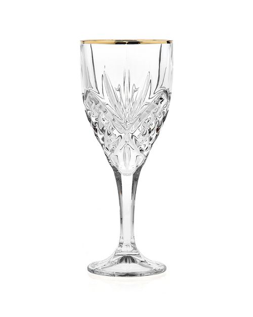 Dublin Set of 4 Gold 9oz Goblets