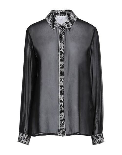 Woman Shirt Black Size 4 Polyester