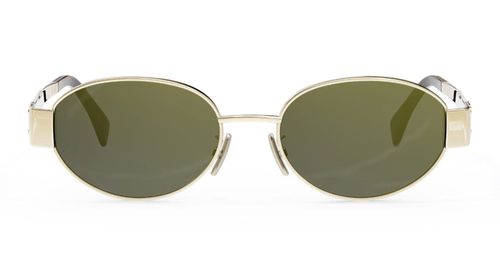 Metal Triomphe Cl40235u - Light Gold Sunglasses