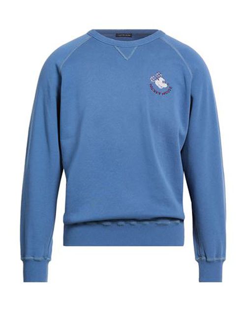Disney Man Sweatshirt Slate blue Size M Cotton