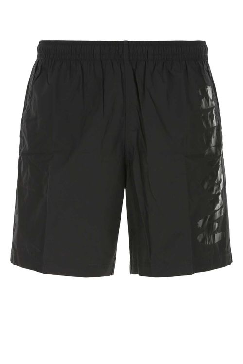 Nylon Swimming Shorts — Black
