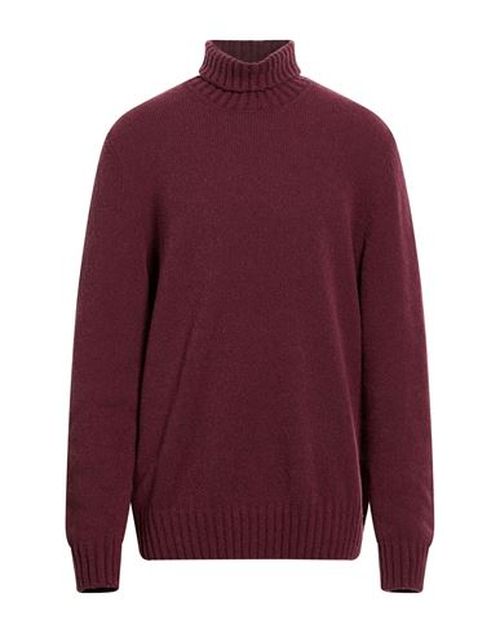 Man Turtleneck Garnet Size 46 Virgin Wool, Polyamide