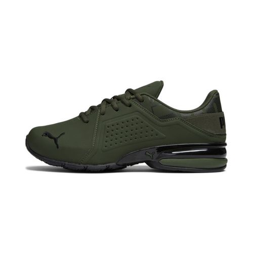 PUMA Viz Runner Repeat Wide Men's Running Shoes in Green