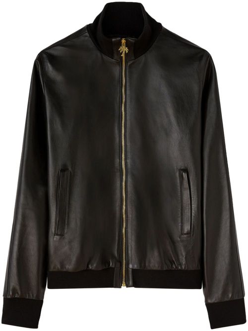 Zip-up bomber jacket - Black