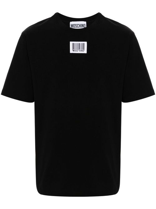 Logo-patch T-shirt - Black