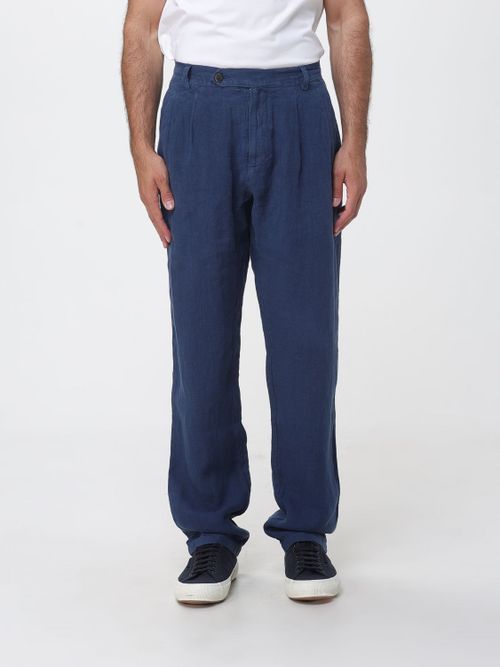 Pants Men color Blue