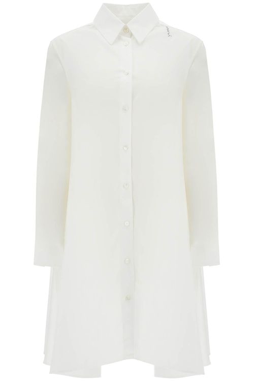 Cotton Dress With Embroidery